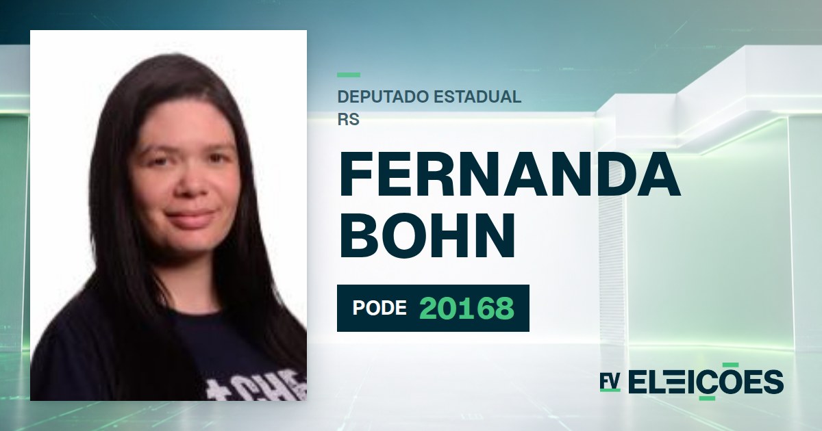 Quem é Fernanda Bohn, candidata a deputada estadual do RS pelo PODE