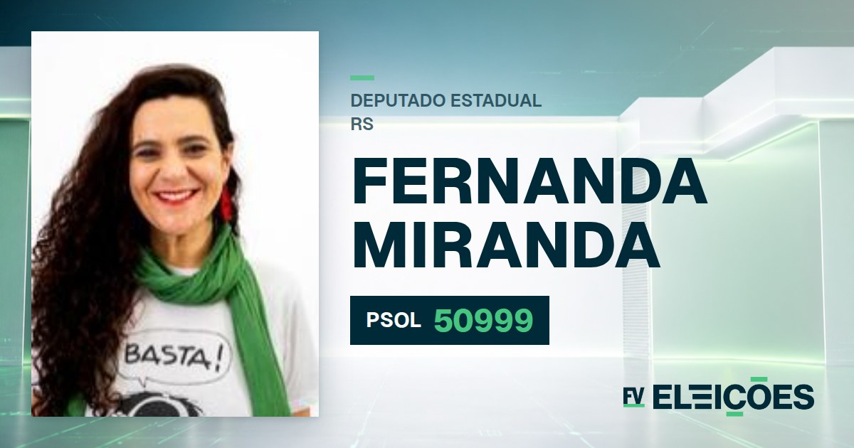 Quem é Fernanda Miranda, candidata a deputada estadual do RS pelo PSOL