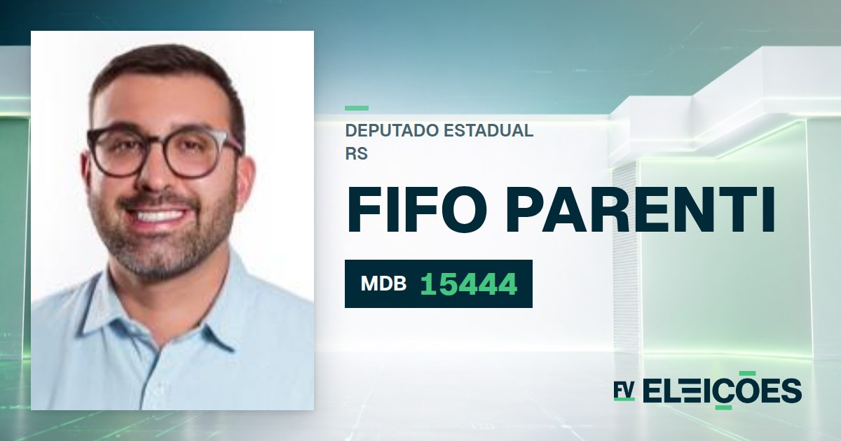 Quem é Fifo Parenti, candidato a deputado estadual do RS pelo MDB