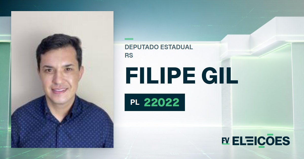 Quem é Filipe Gil, candidato a deputado estadual do RS pelo PL