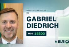 Quem é Gabriel Diedrich, candidato a deputado estadual do RS pelo MDB