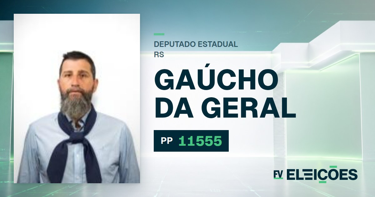 Quem é Gaúcho da Geral, candidato a deputado estadual do RS pelo PP