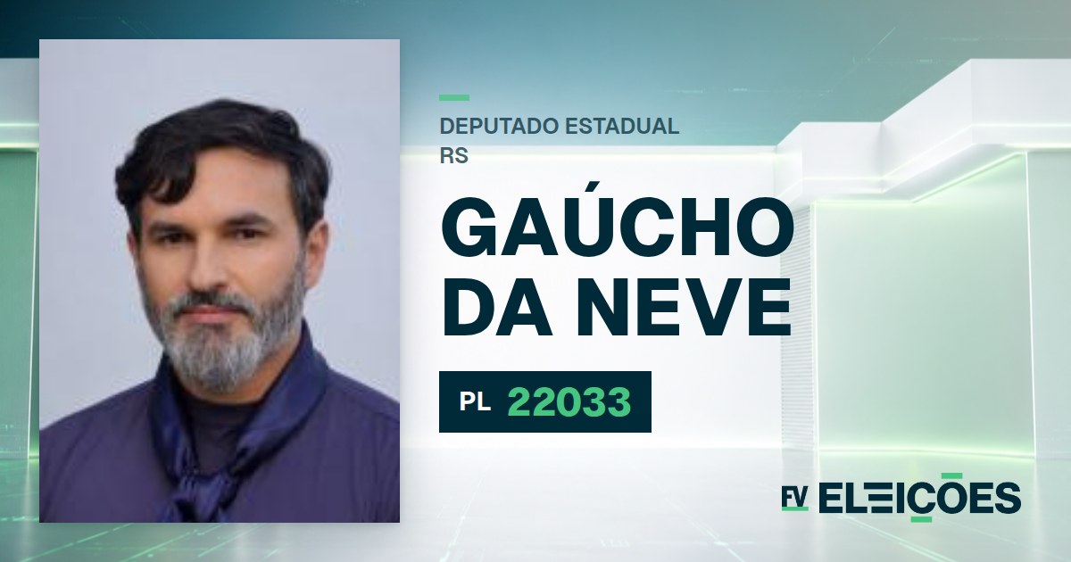 Quem é Gaúcho da Neve, candidato a deputado estadual do RS pelo PL