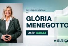 Quem é Glória Menegotto, candidata a deputada estadual do RS pelo UNIÃO