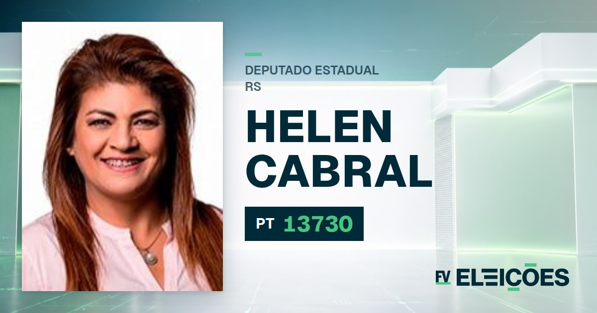 Quem é Helen Cabral, candidata a deputada estadual do RS pelo PT