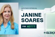 Quem é Janine Soares, candidata a deputada estadual do RS pelo PSB