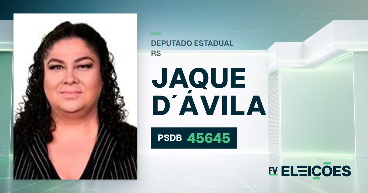 Quem é Jaque D´ávila, candidata a deputada estadual do RS pelo PSDB