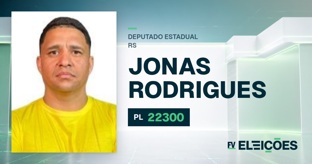 Quem é Jonas Rodrigues, candidato a deputado estadual do RS pelo PL