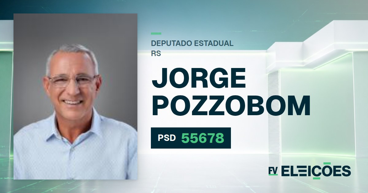 Quem é Jorge Pozzobom, candidato a deputado estadual do RS pelo PSD
