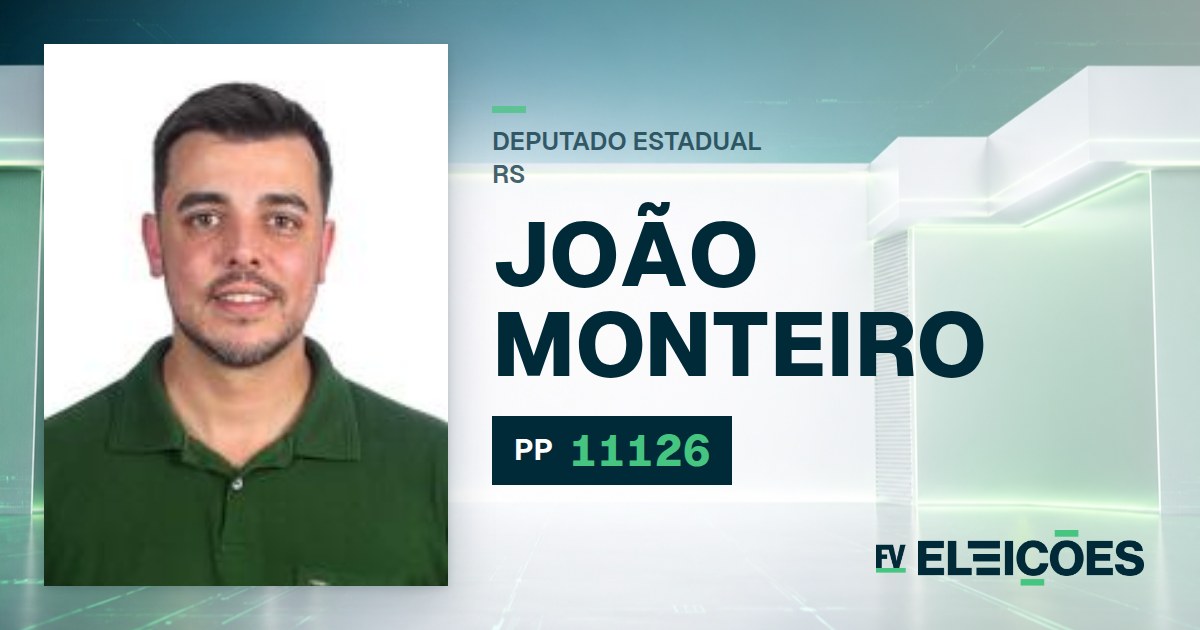 Quem é João Monteiro, candidato a deputado estadual do RS pelo PP
