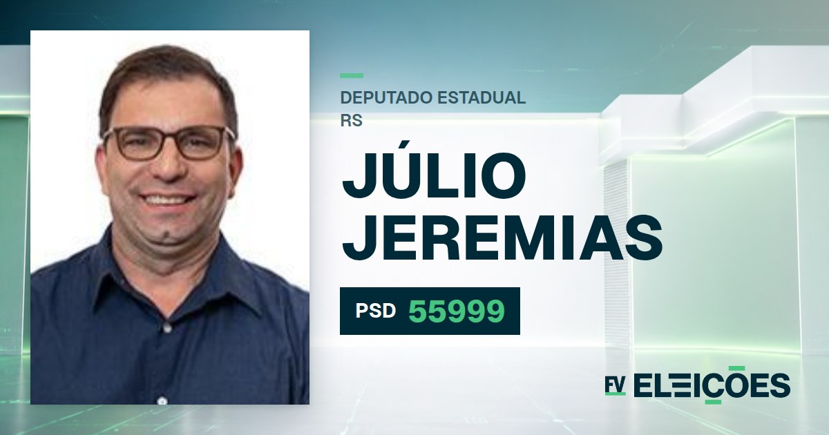 Quem é Júlio Jeremias, candidato a deputado estadual do RS pelo PSD
