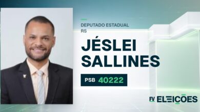 Quem é Jéslei Sallines, candidato a deputado estadual do RS pelo PSB