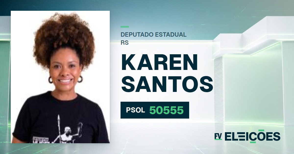 Quem é Karen Santos, candidata a deputada estadual do RS pelo PSOL
