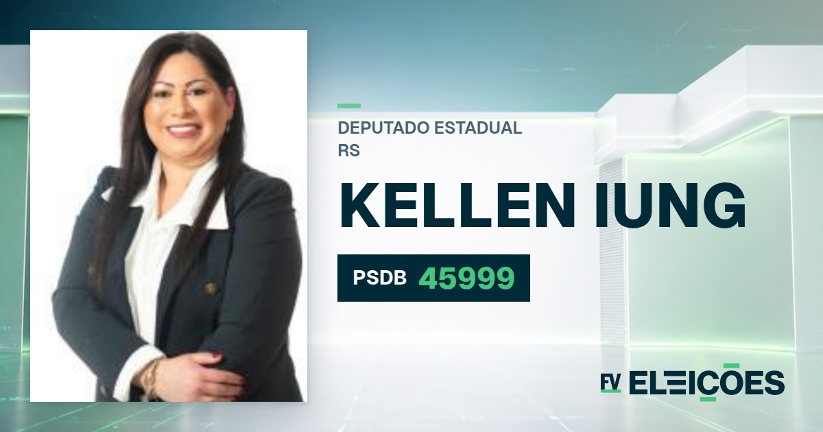 Quem é Kellen Iung, candidata a deputada estadual do RS pelo PSDB