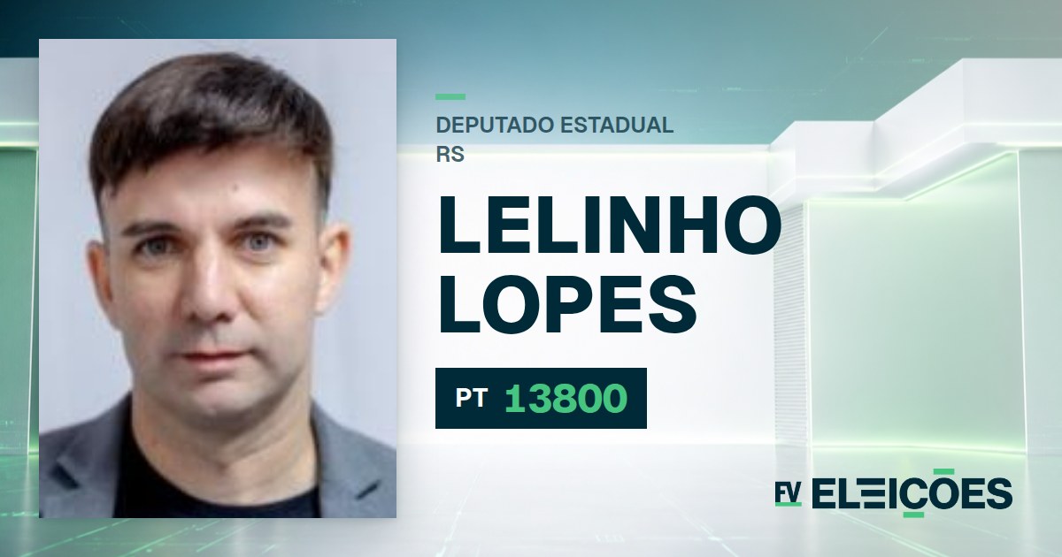 Quem é Lelinho Lopes, candidato a deputado estadual do RS pelo PT