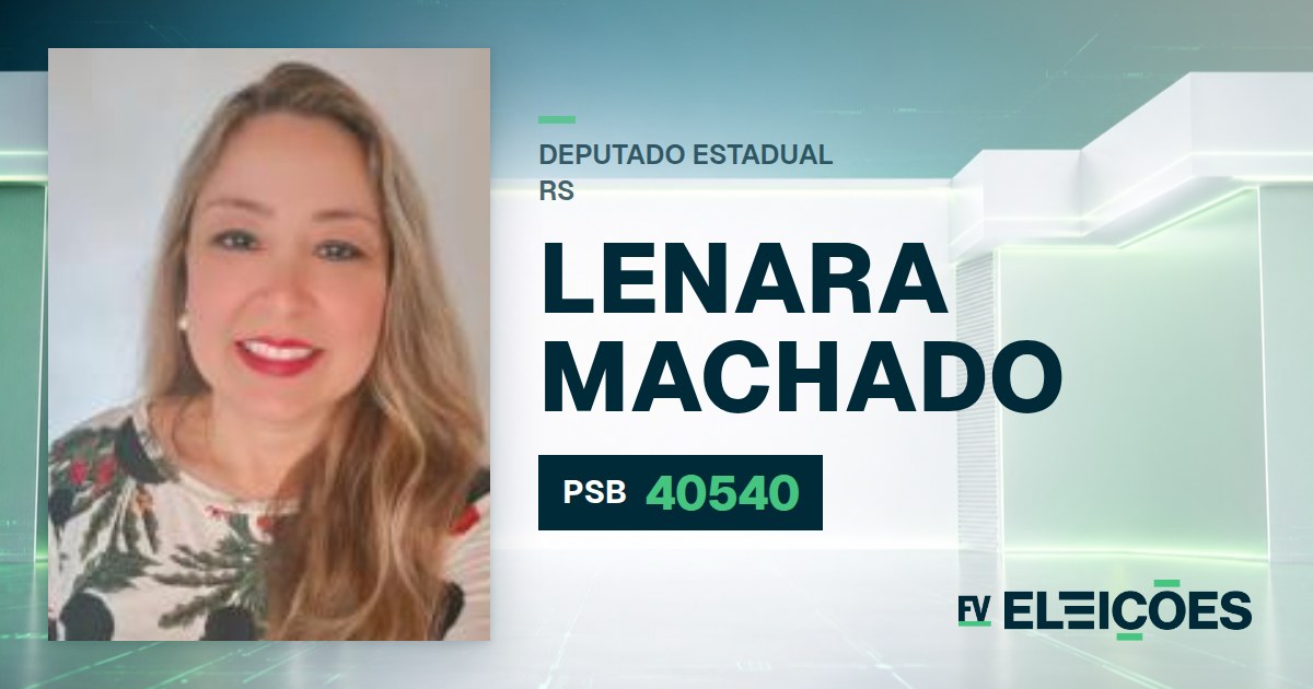 Quem é Lenara Machado, candidata a deputada estadual do RS pelo PSB