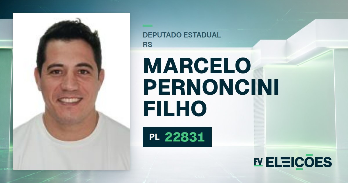 Quem é Marcelo Pernoncini Filho, candidato a deputado estadual do RS pelo PL