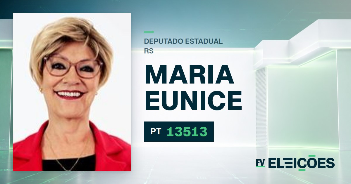 Quem é Maria Eunice, candidata a deputada estadual do RS pelo PT