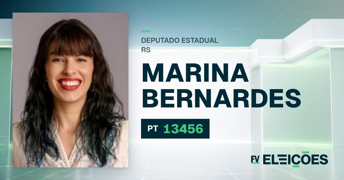 Quem é Marina Bernardes, candidata a deputada estadual do RS pelo PT