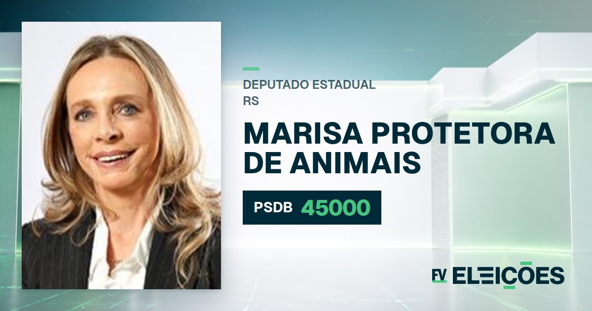 Quem é Marisa Protetora de Animais, candidata a deputada estadual do RS pelo PSDB