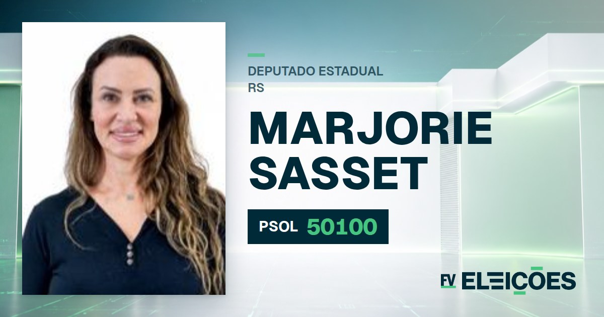 Quem é Marjorie Sasset, candidata a deputada estadual do RS pelo PSOL