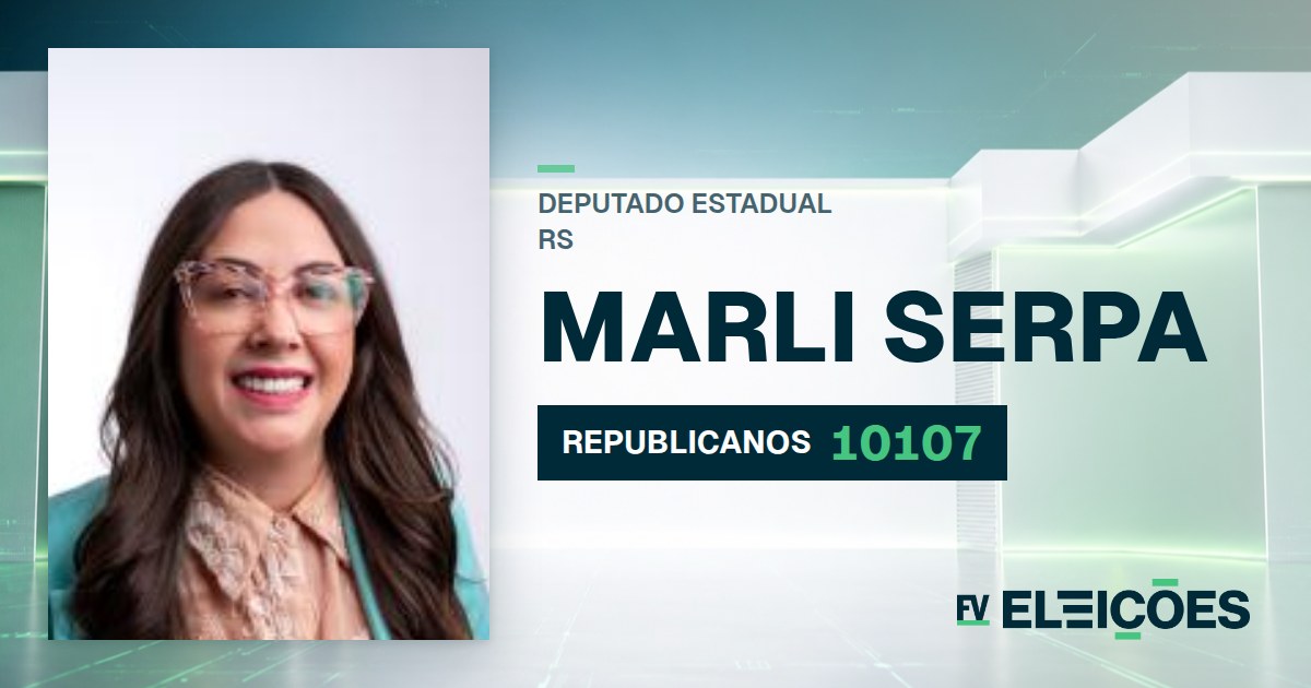 Quem é Marli Serpa, candidata a deputada estadual do RS pelo REPUBLICANOS