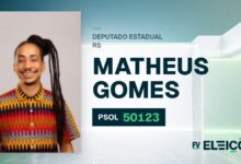 Quem é Matheus Gomes, candidato a deputado estadual do RS pelo PSOL