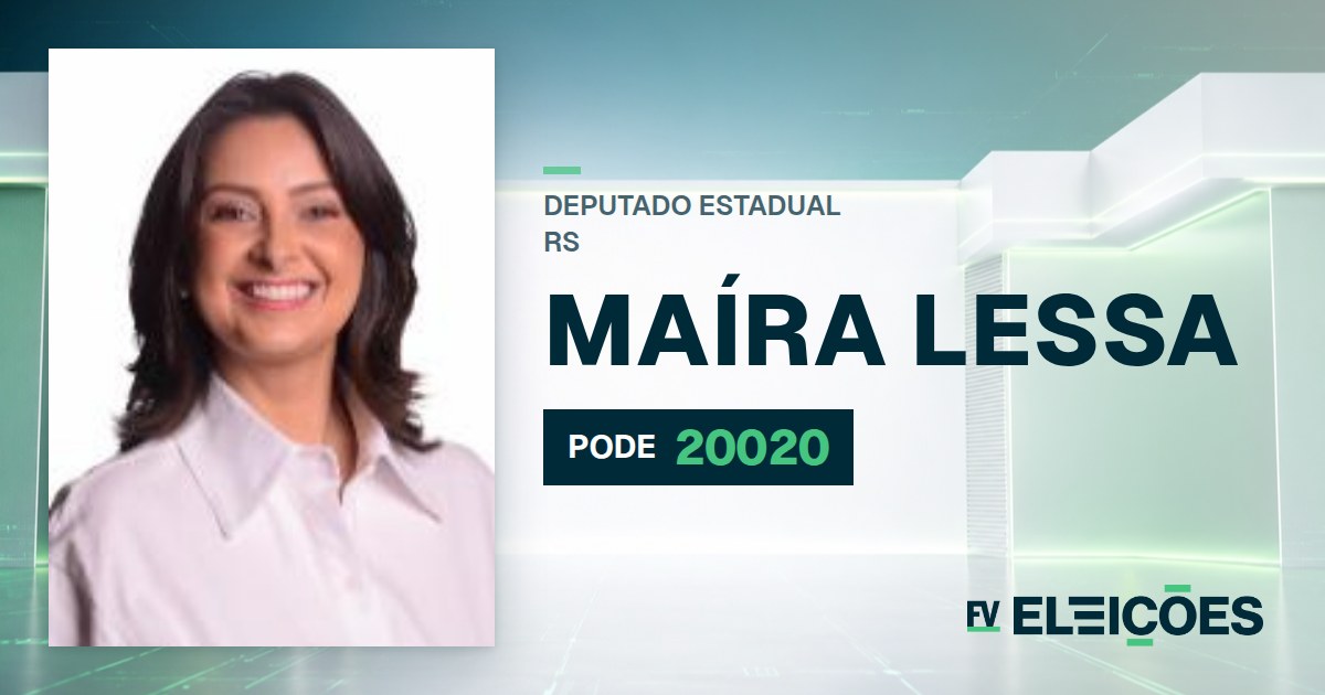 Quem é Maíra Lessa, candidata a deputada estadual do RS pelo PODE