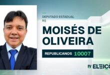 Quem é Moisés de Oliveira, candidato a deputado estadual do RS pelo REPUBLICANOS
