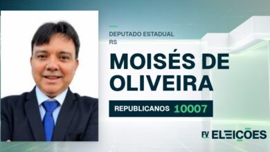 Quem é Moisés de Oliveira, candidato a deputado estadual do RS pelo REPUBLICANOS