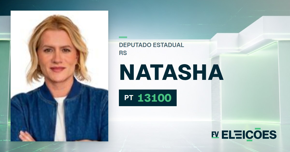 Quem é Natasha, candidata a deputada estadual do RS pelo PT