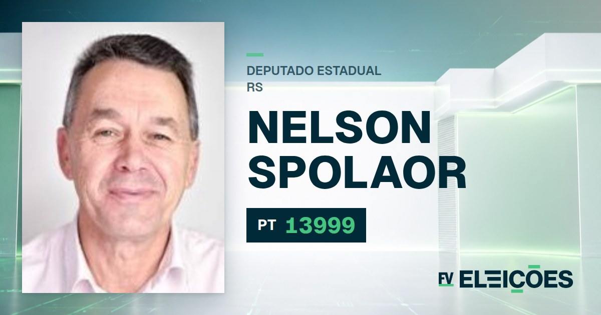 Quem é Nelson Spolaor, candidato a deputado estadual do RS pelo PT