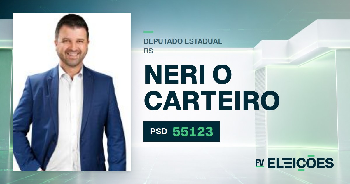 Quem é Neri O Carteiro, candidato a deputado estadual do RS pelo PSD