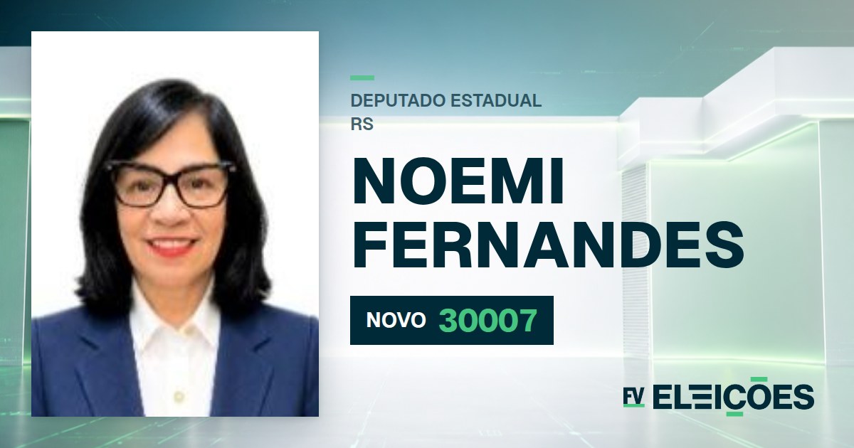 Quem é Noemi Fernandes, candidata a deputada estadual do RS pelo NOVO