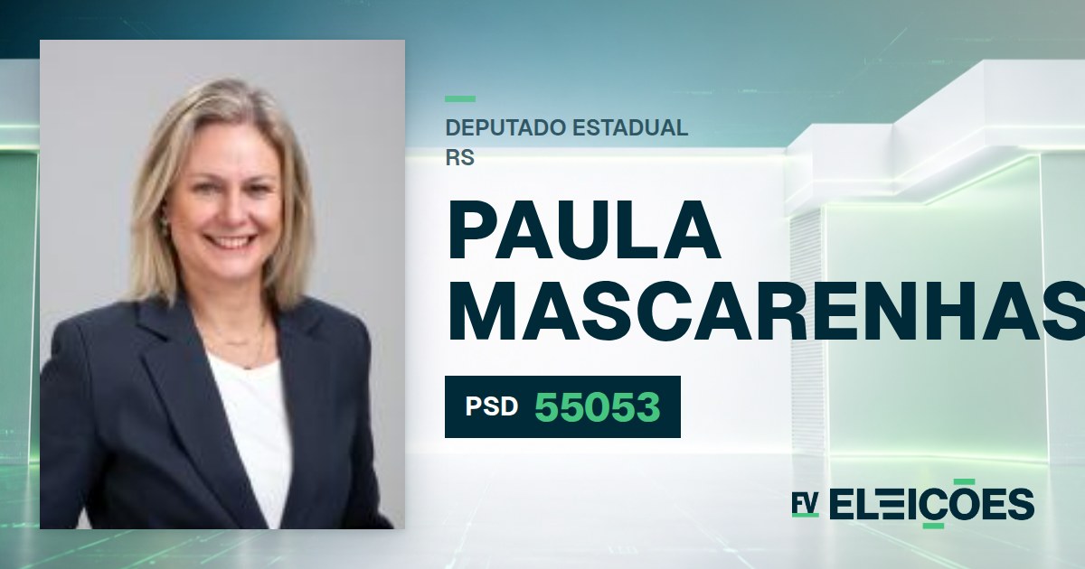 Quem é Paula Mascarenhas, candidata a deputada estadual do RS pelo PSD