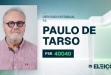 Quem é Paulo de Tarso, candidato a deputado estadual do RS pelo PSB