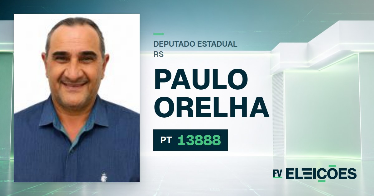 Quem é Paulo Orelha, candidato a deputado estadual do RS pelo PT