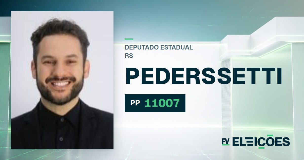Quem é Pederssetti, candidato a deputado estadual do RS pelo PP