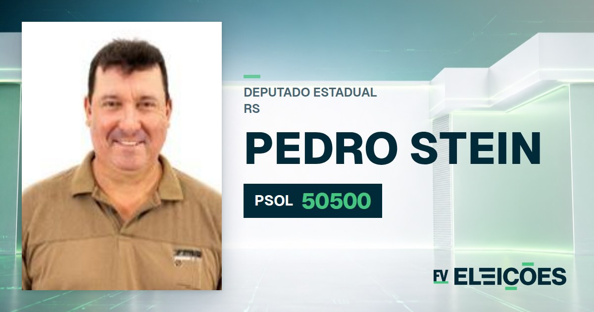 Quem é Pedro Stein, candidato a deputado estadual do RS pelo PSOL