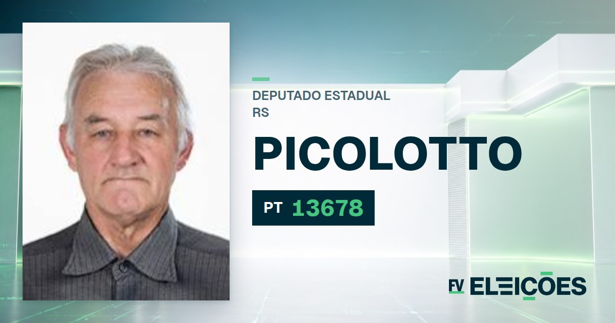 Quem é Picolotto, candidato a deputado estadual do RS pelo PT