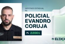 Quem é Policial Evandro Coruja, candidato a deputado estadual do RS pelo PL