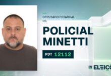 Quem é Policial Minetti, candidato a deputado estadual do RS pelo PDT