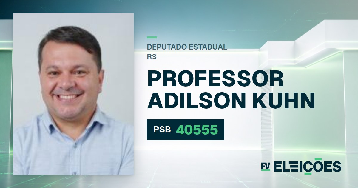 Quem é Professor Adilson Kuhn, candidato a deputado estadual do RS pelo PSB