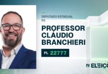 Quem é Professor Cláudio Branchieri, candidato a deputado estadual do RS pelo PL