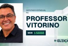 Quem é Professor Vitorino, candidato a deputado estadual do RS pelo MDB