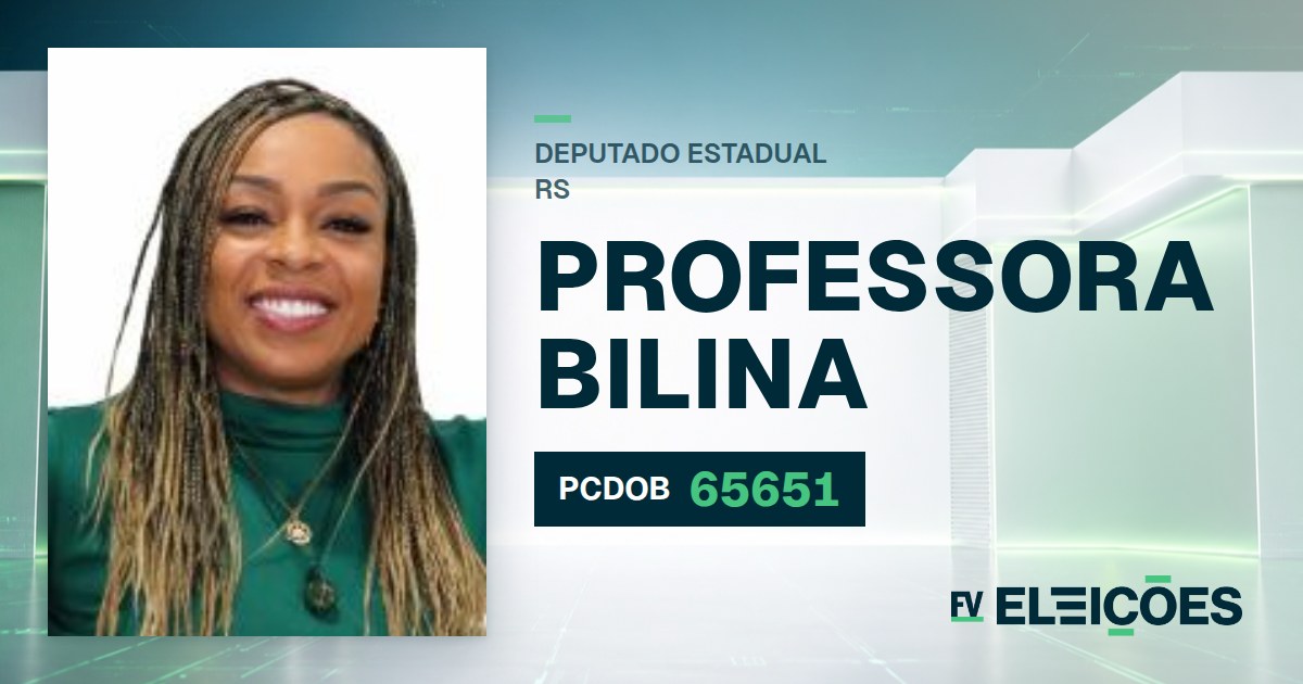 Quem é Professora Bilina, candidata a deputada estadual do RS pelo PCDOB
