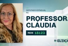 Quem é Professora Cláudia, candidata a deputada estadual do RS pelo REDE
