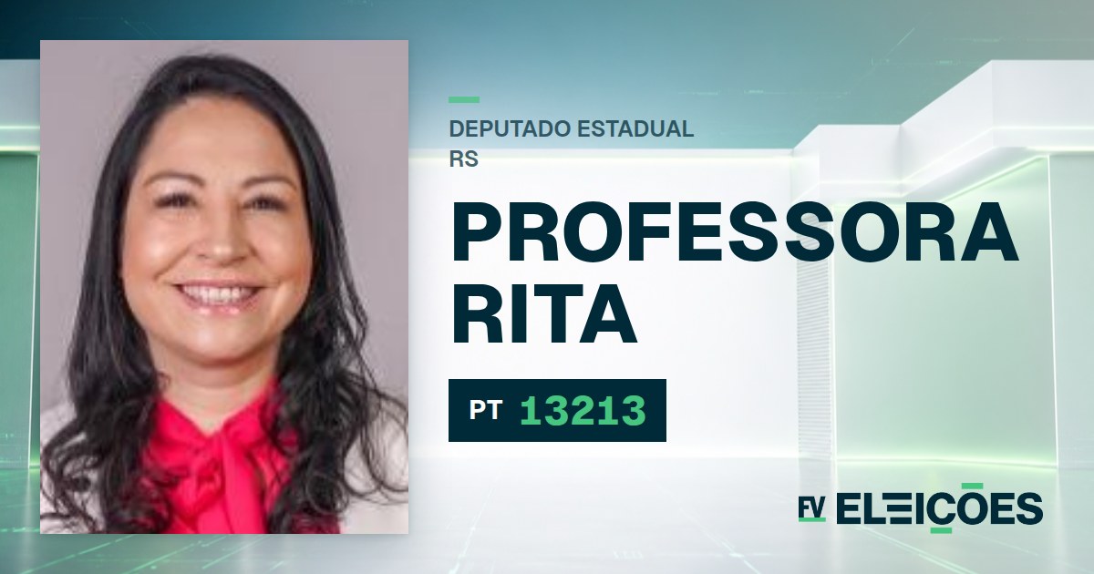 Quem é Professora Rita, candidata a deputada estadual do RS pelo PT