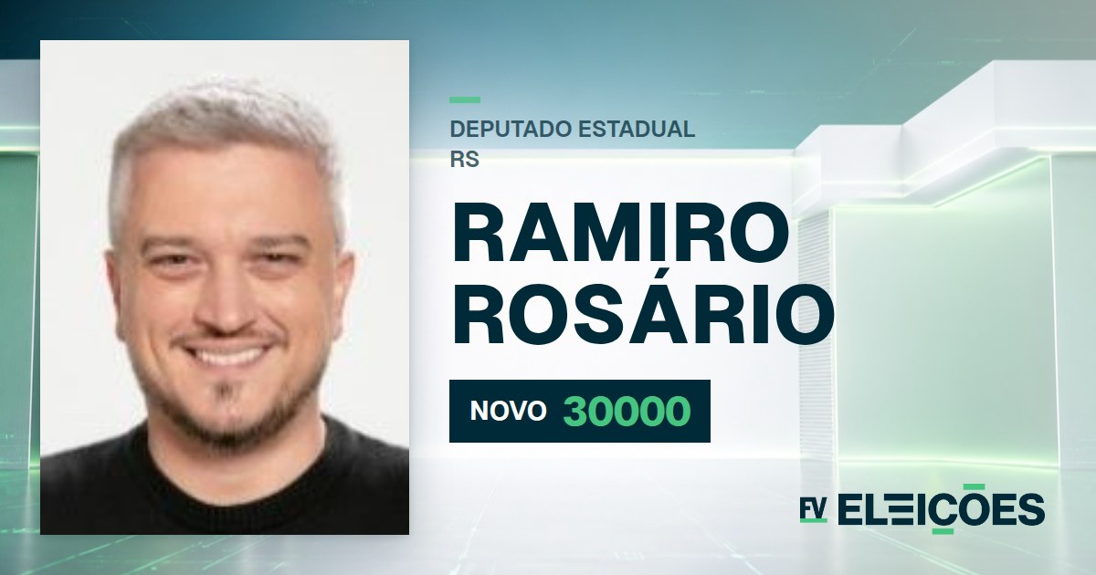 Quem é Ramiro Rosário, candidato a deputado estadual do RS pelo NOVO