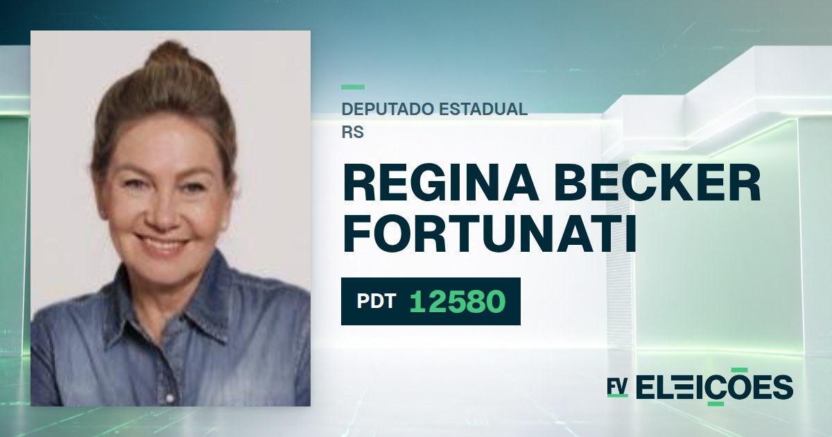Quem é Regina Becker Fortunati, candidata a deputada estadual do RS pelo PDT